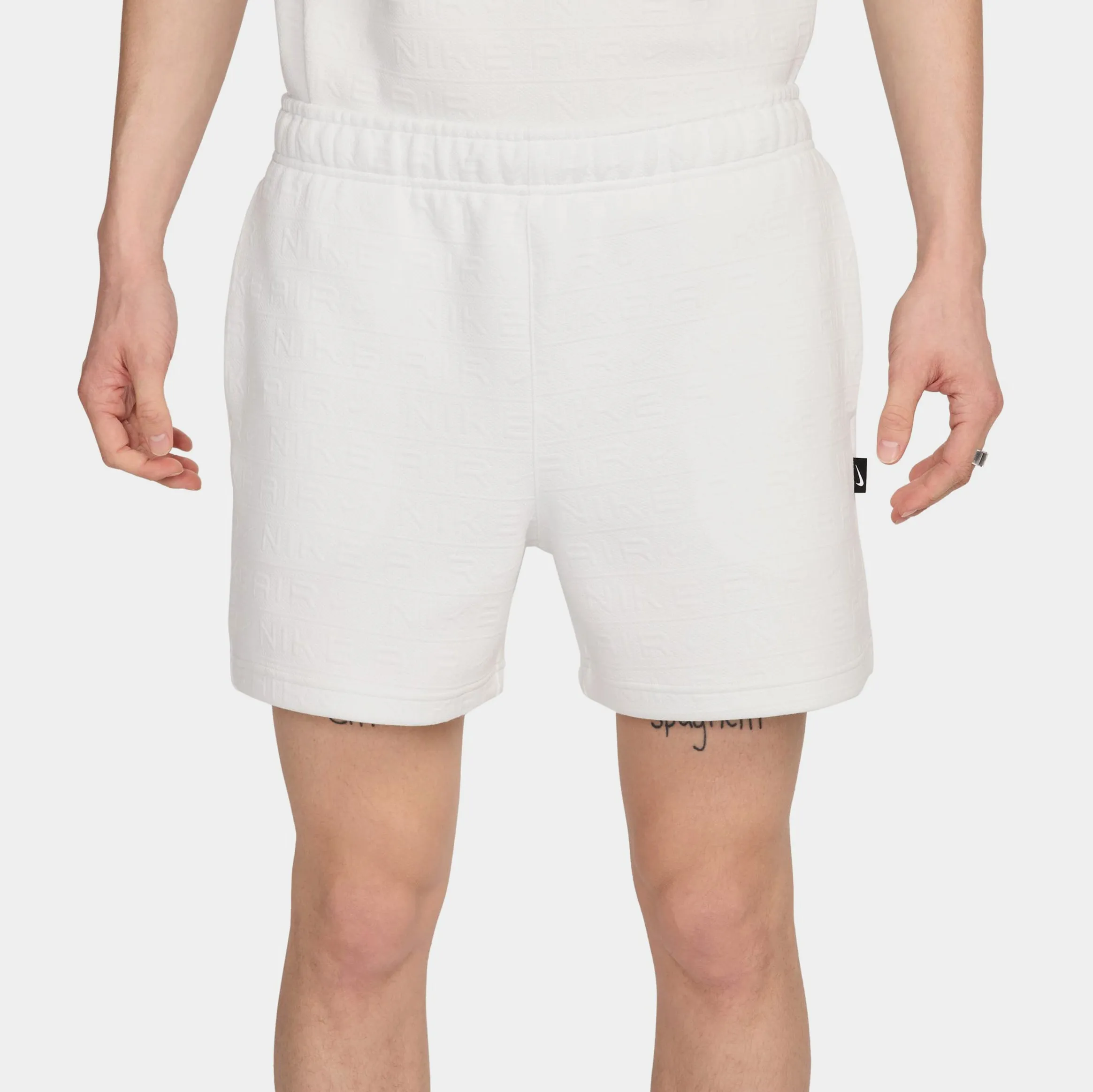 NSW Air Mens Fleece Shorts (Summit White)