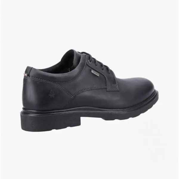 PEARCE Boys Leather Lace-Up Shoes Black