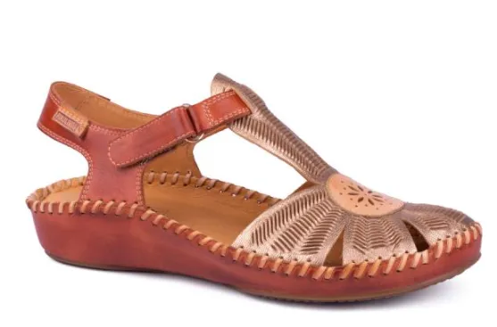 Stylish Pikolinos Puerto Vallarta 0575 Sandals in Elegant Champagne - Comfortable and Versatile Footwear