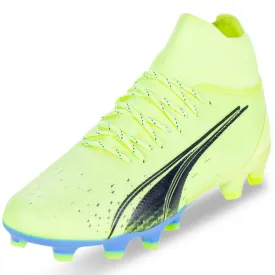 Puma Ultra Pro FG/AG Soccer Cleats (Fizzy Light/Parisian Blue)