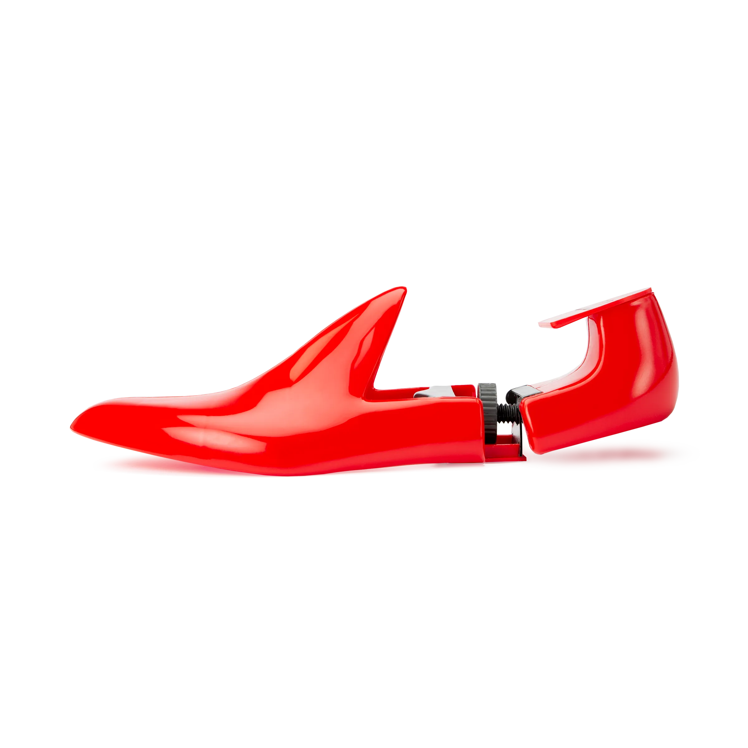 Red Plastic Travel Shoe Trees