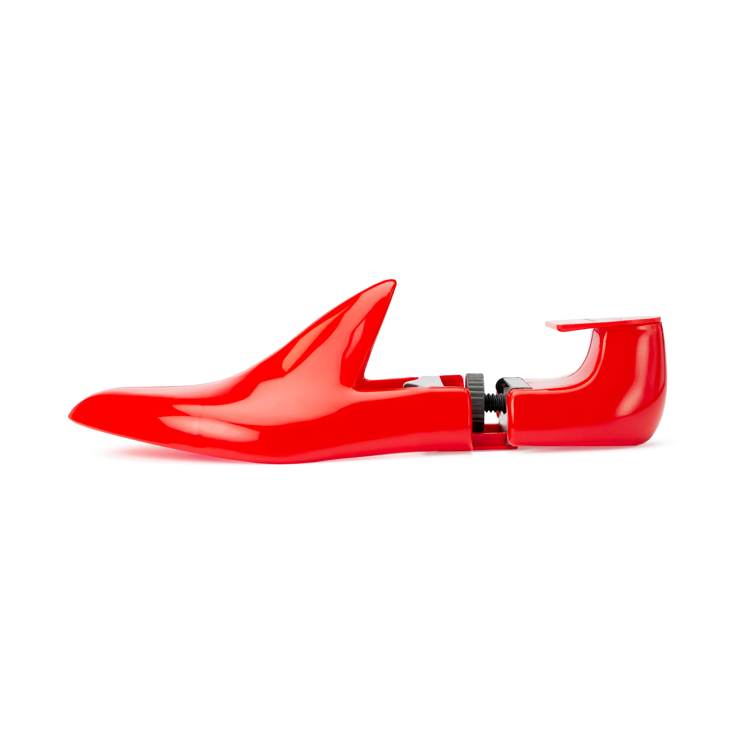 Red Plastic Travel Shoe Trees