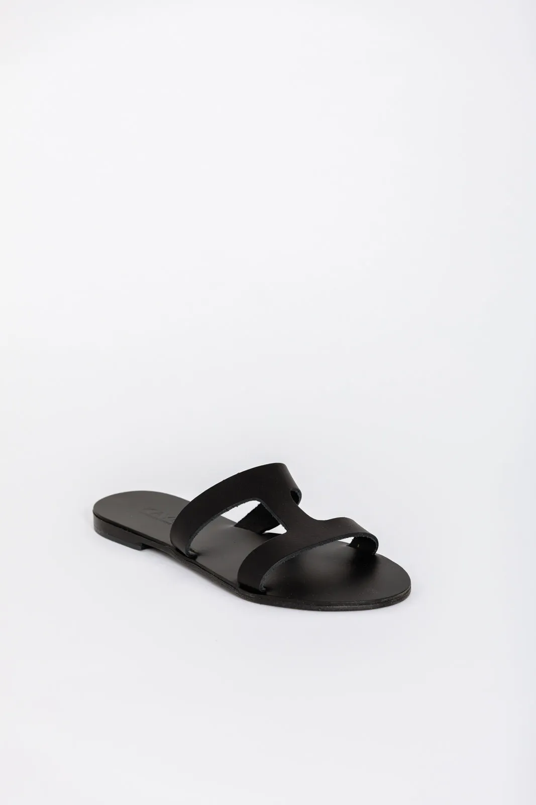 Santorini Vegetable Tanned Leather Sandal