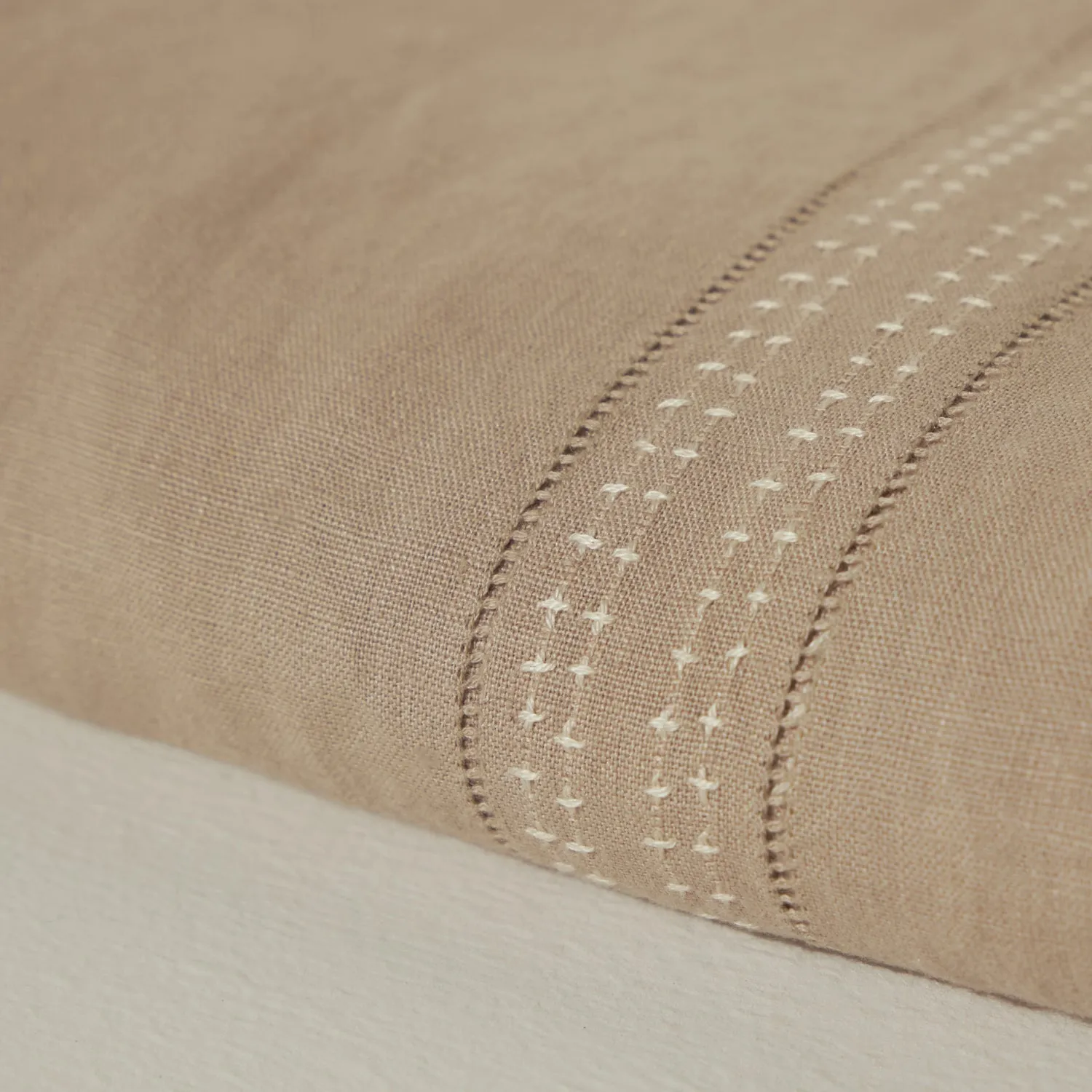 Shashiko Linen Tablecloth