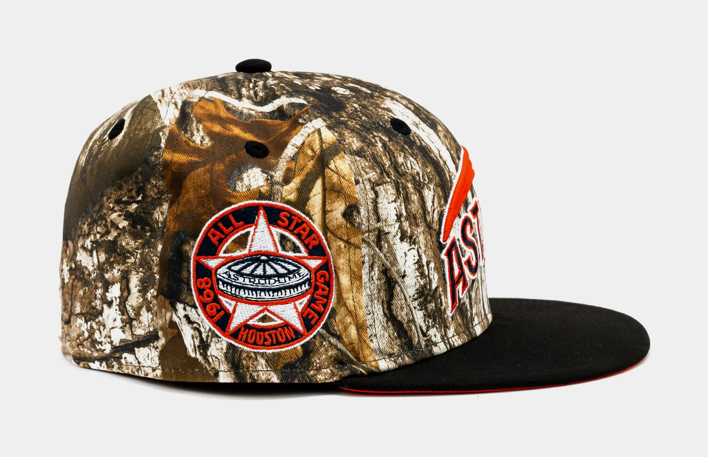 Shoe Palace Exclusive Houston Astros Camo 59Fifty Fitted Mens Hat (Camo Green/Black)