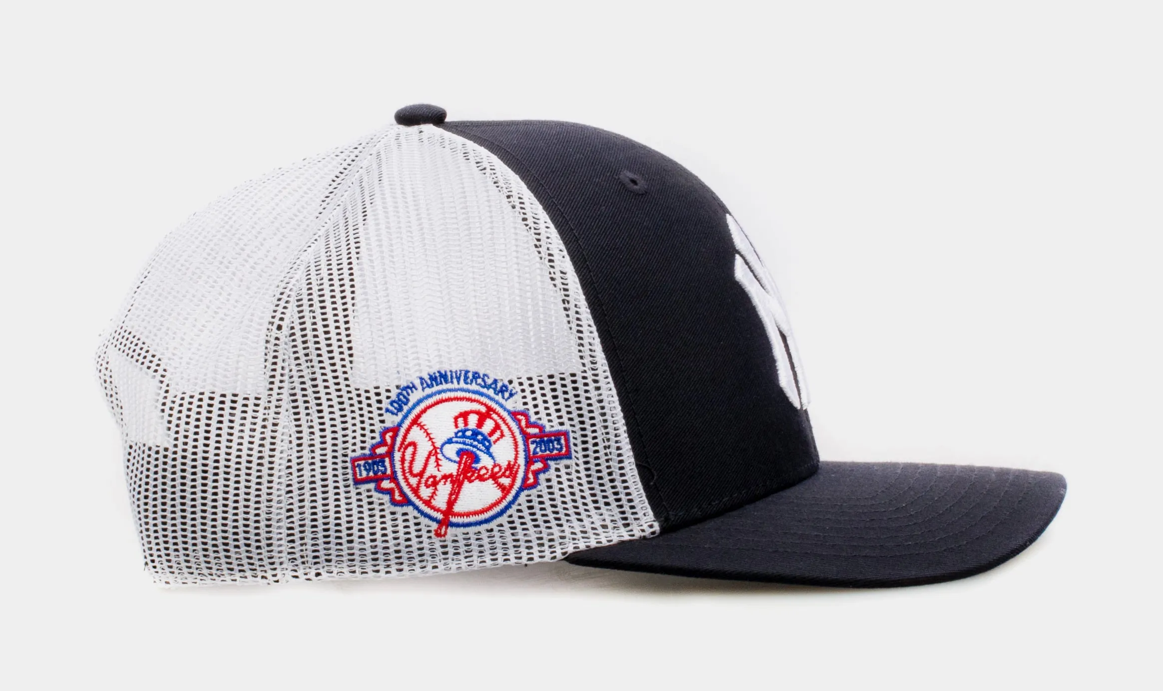 Shoe Palace Exclusive New York Yankees Mens Trucker Hat (Blue)