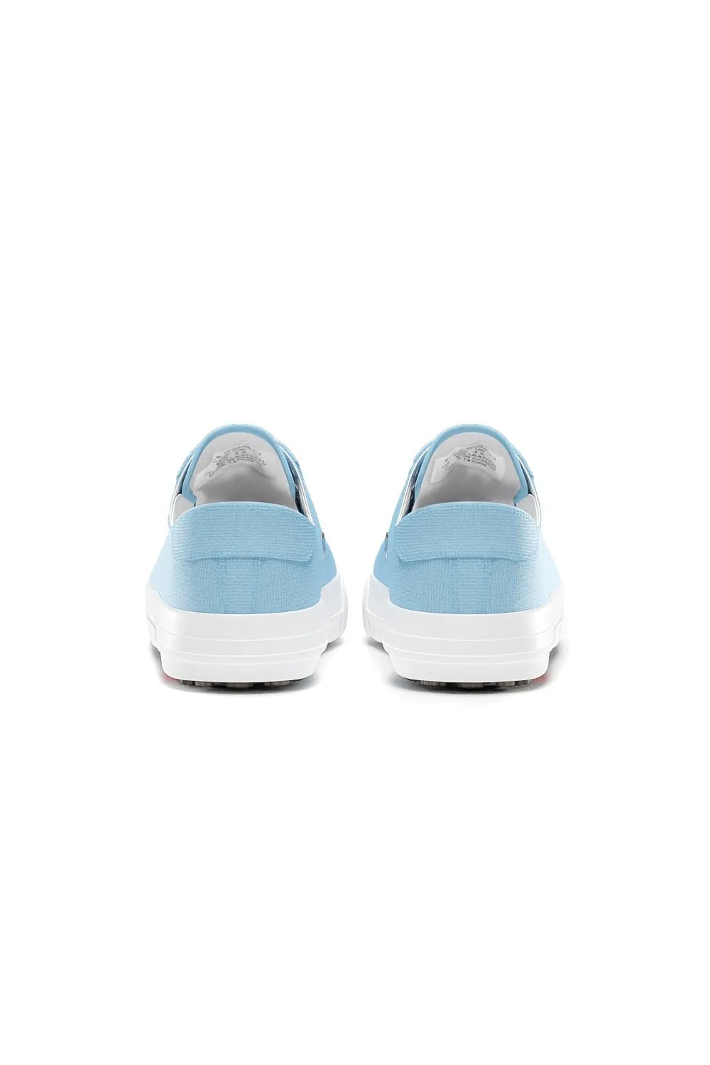 Spikeless Sky Blue Canvas Traveler Shoe - FINAL SALE