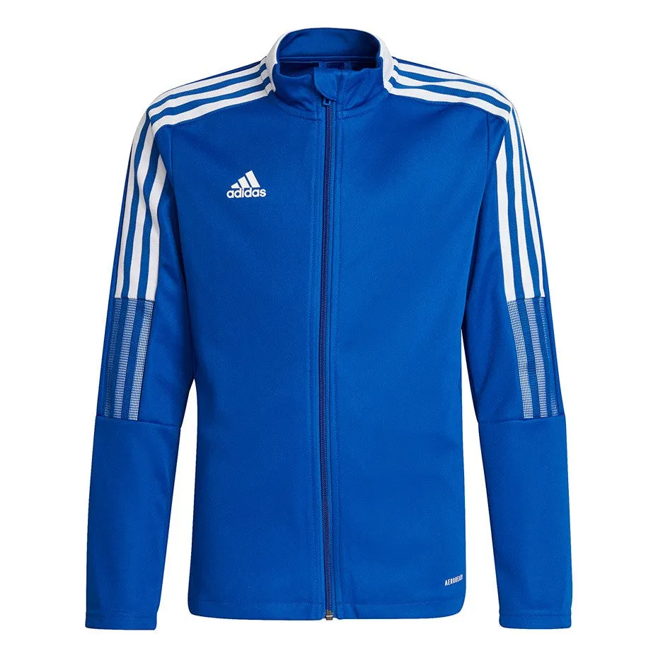 Sweatshirt For Kids Adidas Tiro 21 Track Blue Gm7315 128Cm