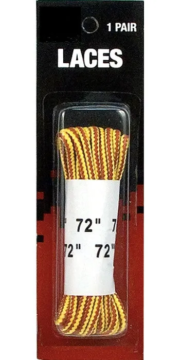 Tan - Work Boot Laces 1 Pair - Nylon 72 in. - USA Made