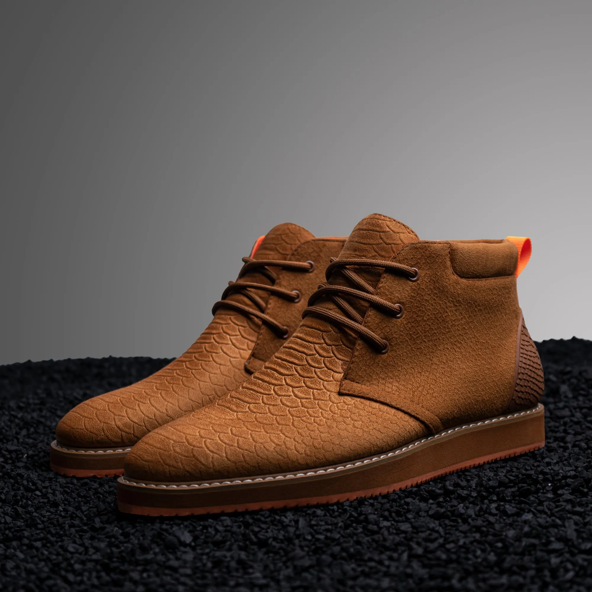 The Troupe TAYNO Suede Desert Chukka Sneaker