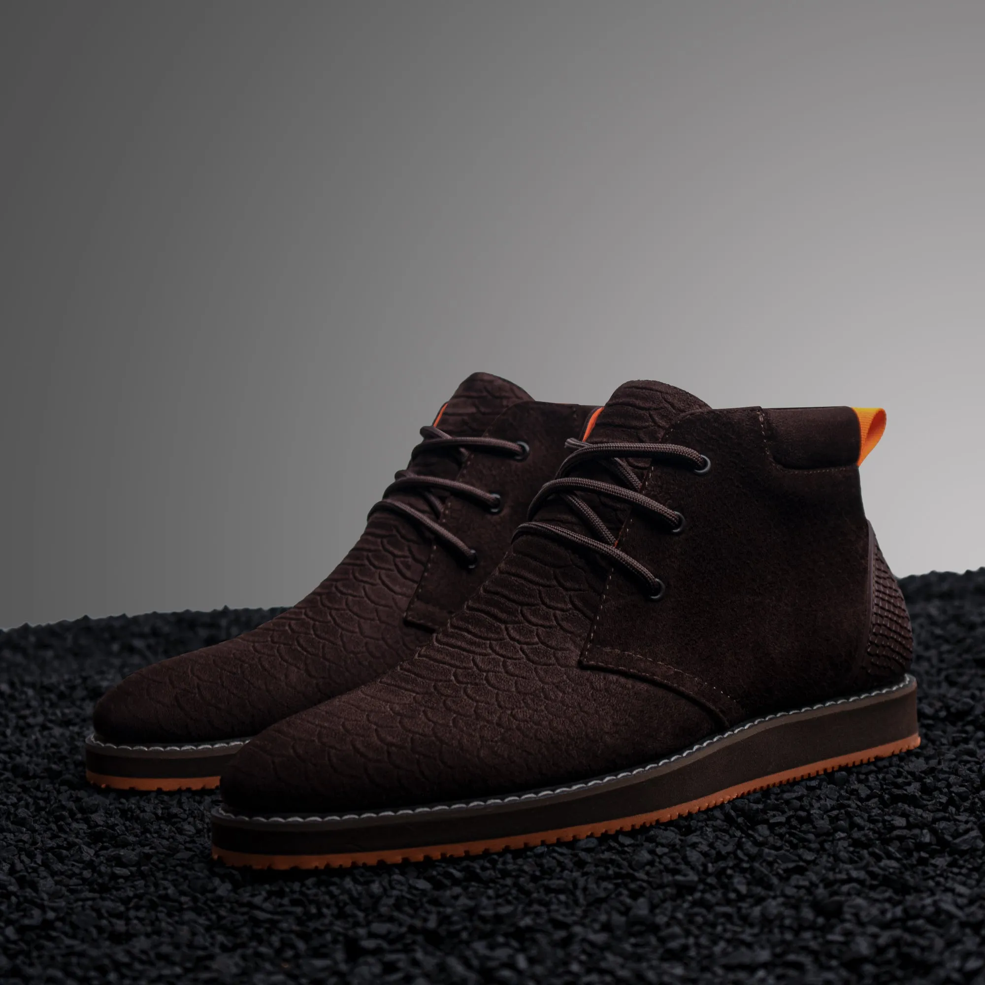 The Troupe TAYNO Suede Desert Chukka Sneaker