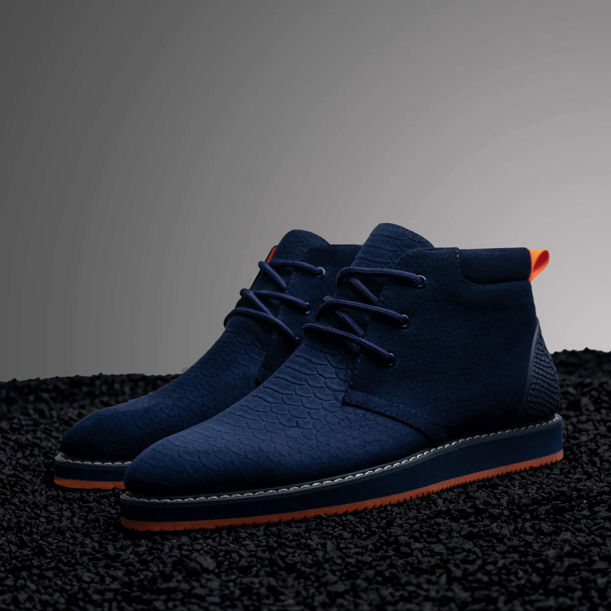 The Troupe TAYNO Suede Desert Chukka Sneaker