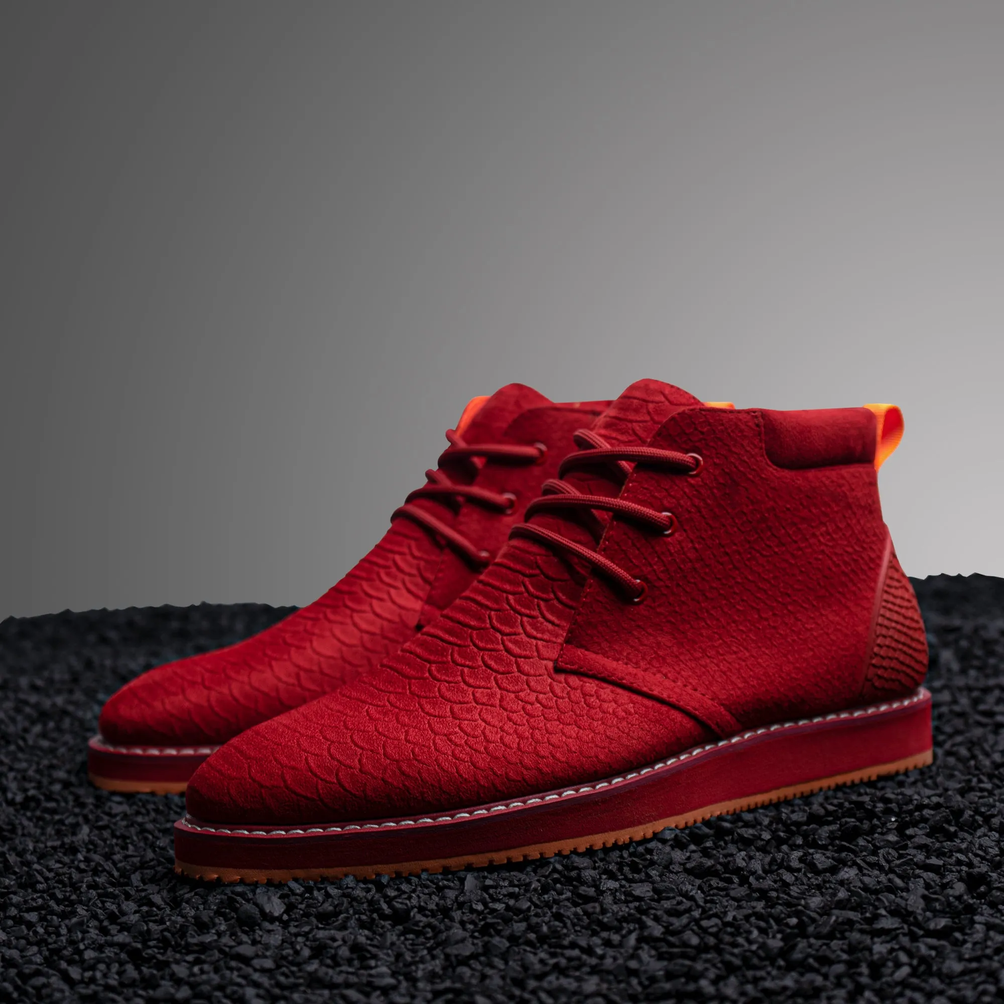 The Troupe TAYNO Suede Desert Chukka Sneaker