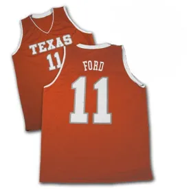 T.J. Ford Texas Longhorns College Basketball Throwback Jersey