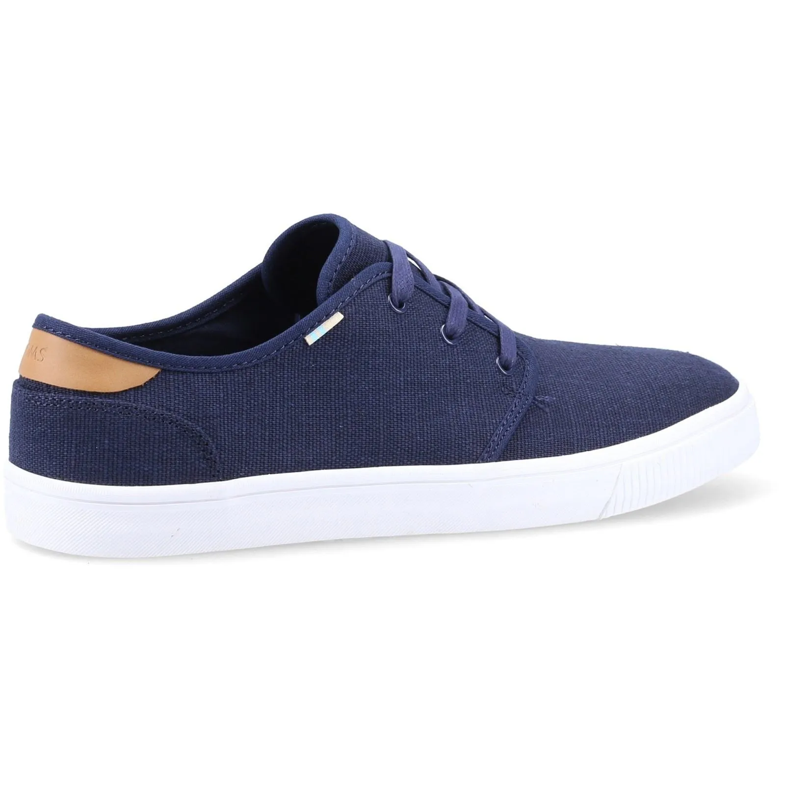 TOMS Carlo Jute Men's Navy Heritage Canvas Trainers