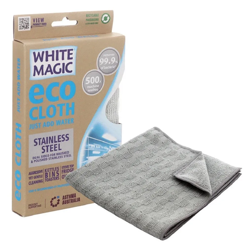 White Magic Eco Cloth - Stainless Steel