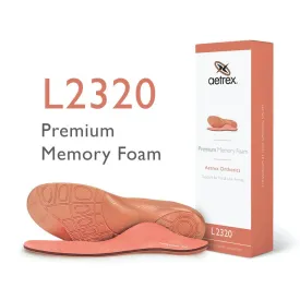 WOMEN'S AETREX PREMIUM MEMORY FOAM ORTHOTIC | L2320