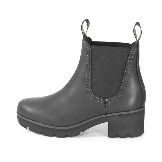 Women's Bussola Palermo Chelsea Boots Color: Black