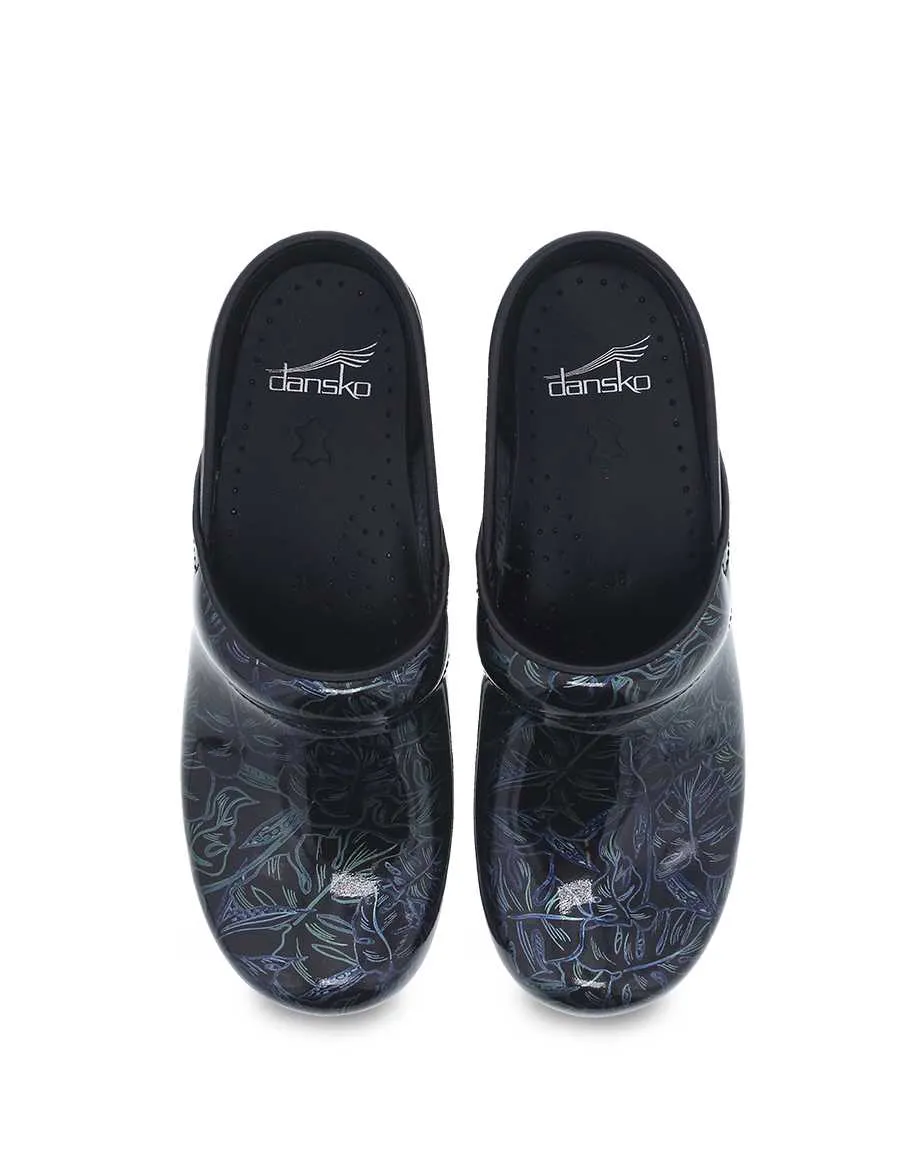 Women's Dansko  Professional Color: Tropical Leaf Patent