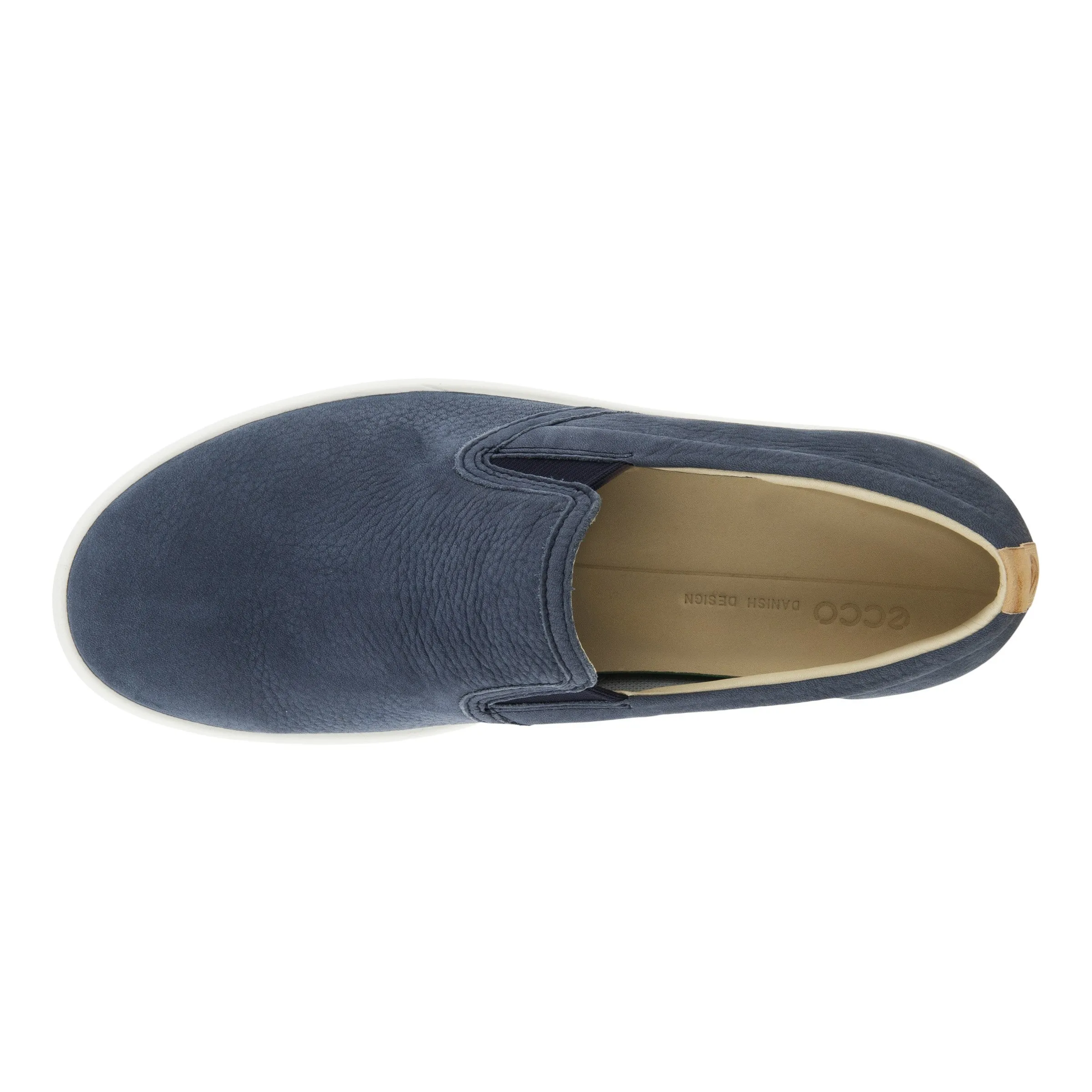 Women's Ecco Soft 7 Slip-On Color: Marine Powder