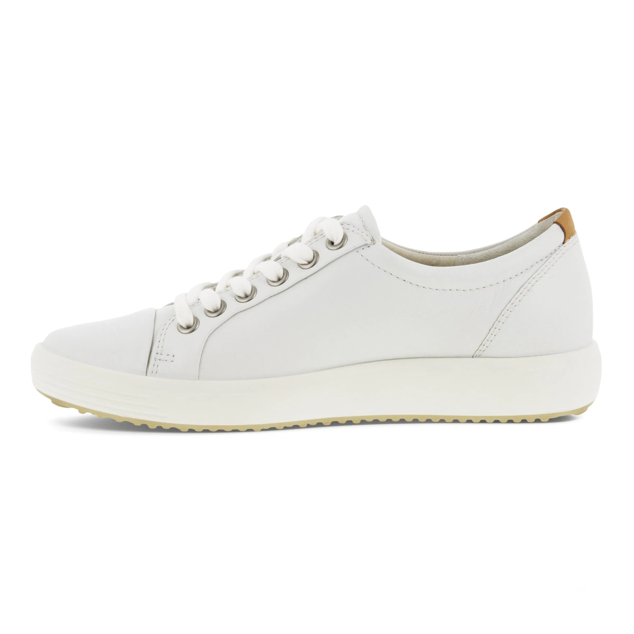 Women's Ecco Soft 7 Sneaker Color: White